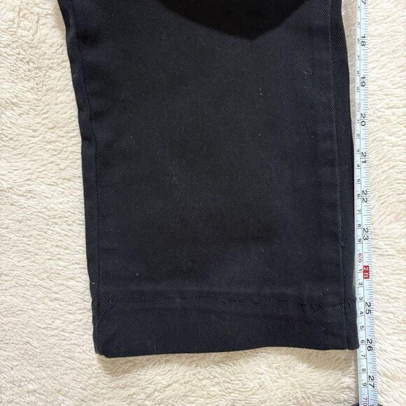 Jordache Denim Jeans Women’s 12 Black Ruby Straight Leg 5 Pocket Denim Casual - Picture 11 of 11
